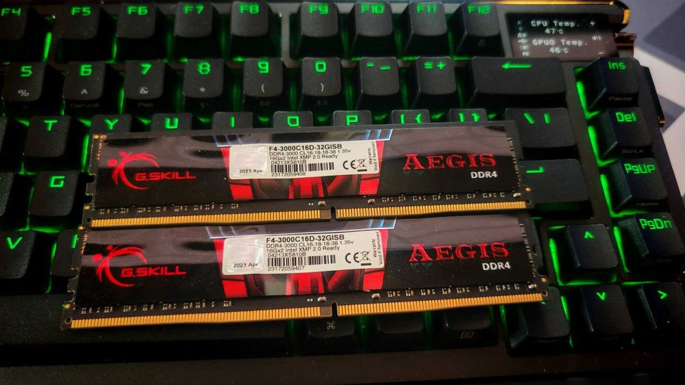 Рам памет G.SKILL Aegis 32GB (2x16GB) DDR4 3000MHz