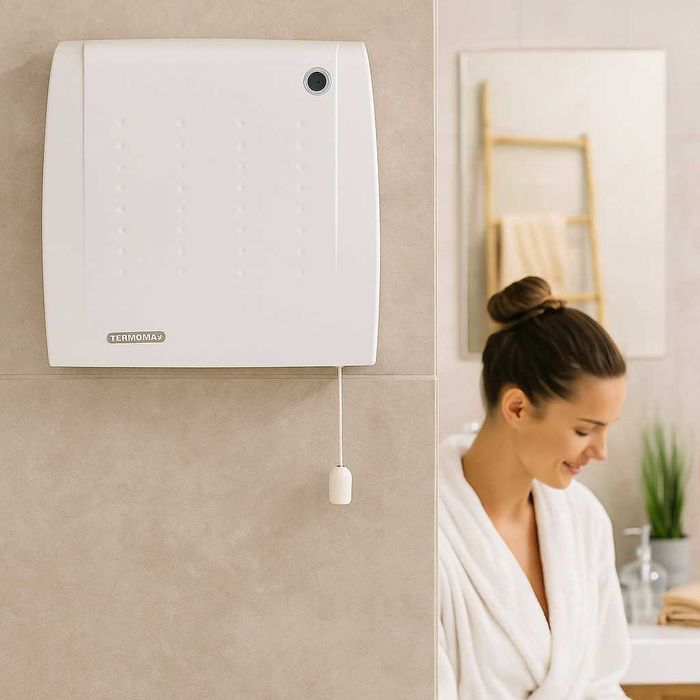 Вентилаторна печка за баня Termomax, 2000W.