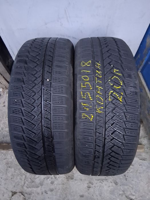 215 50 18 Континентал 2бр зимни дот 2020г