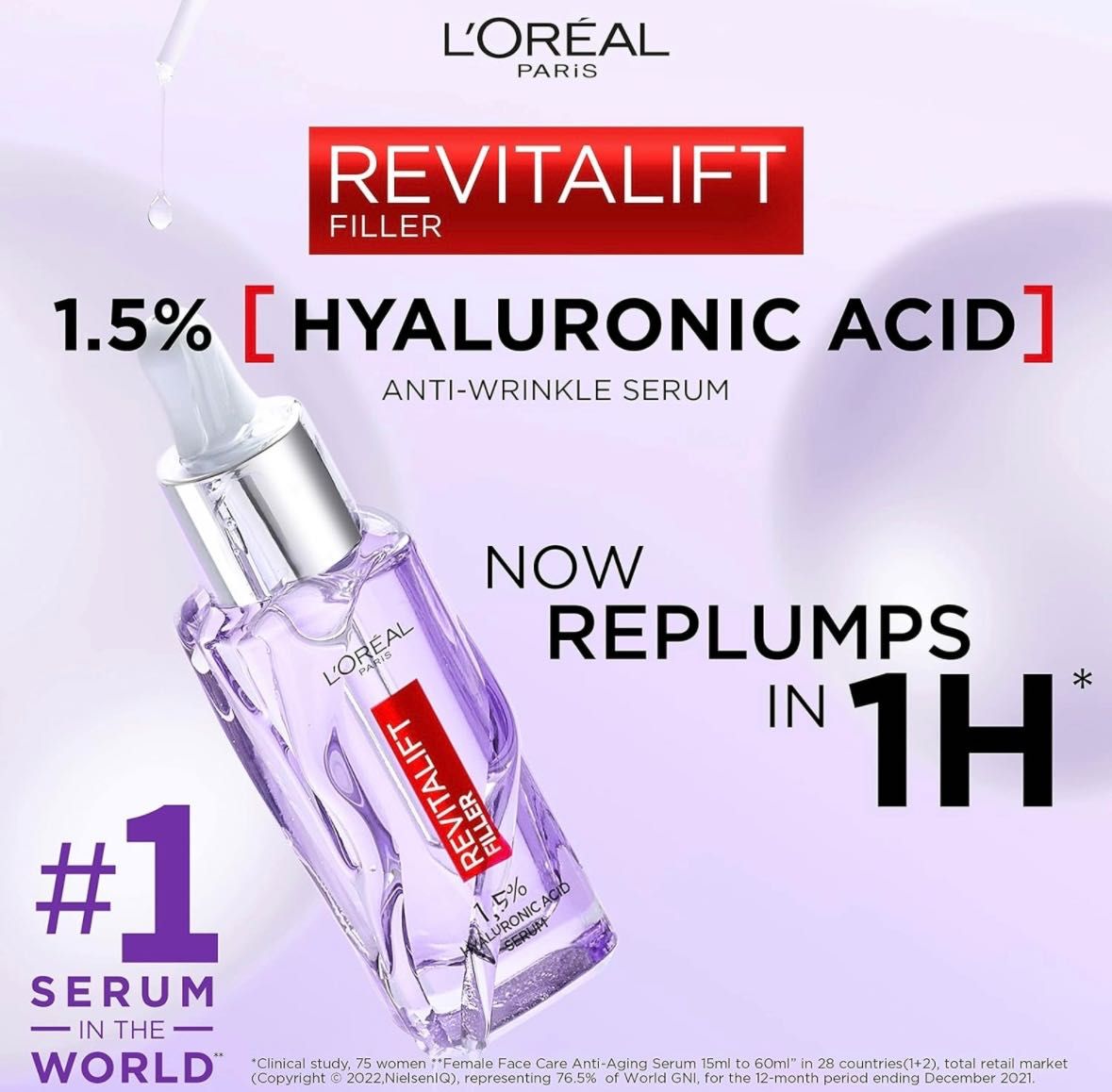 L'OREAL PARIS REVITALIFT FILLER Серум против бръчки 30 мл