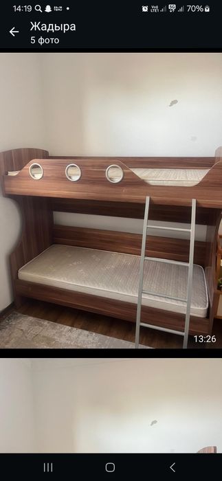 Двухярустная кровать  производство  Россия