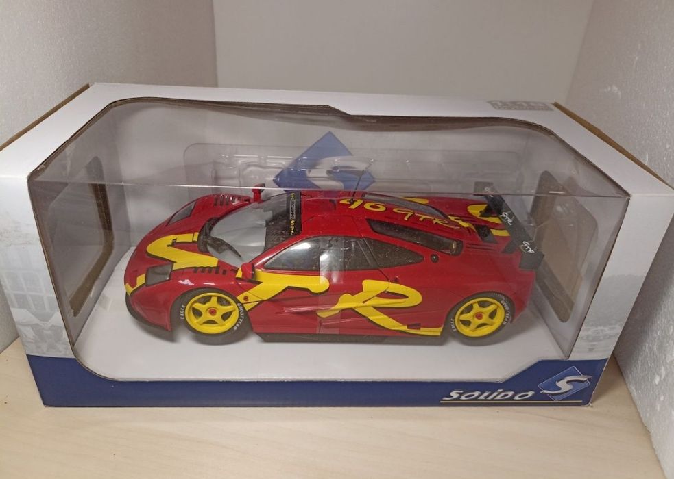 MC laren F1 GTR 
Scara 1:18
Produs SOLIDO
Material metal+plastic

Poze