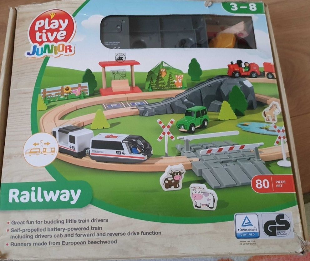 Seturi sine de tren din lemn, lidl, ikea, thomas, brio