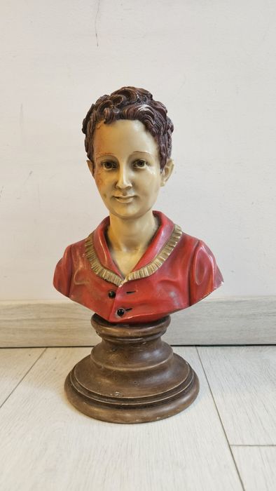 Bust decor statuie opritor cărți