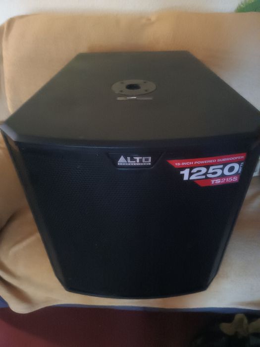 Subwoofer Activ Alto TS 215S cu difuzor 15" B&C Neodymium Nou