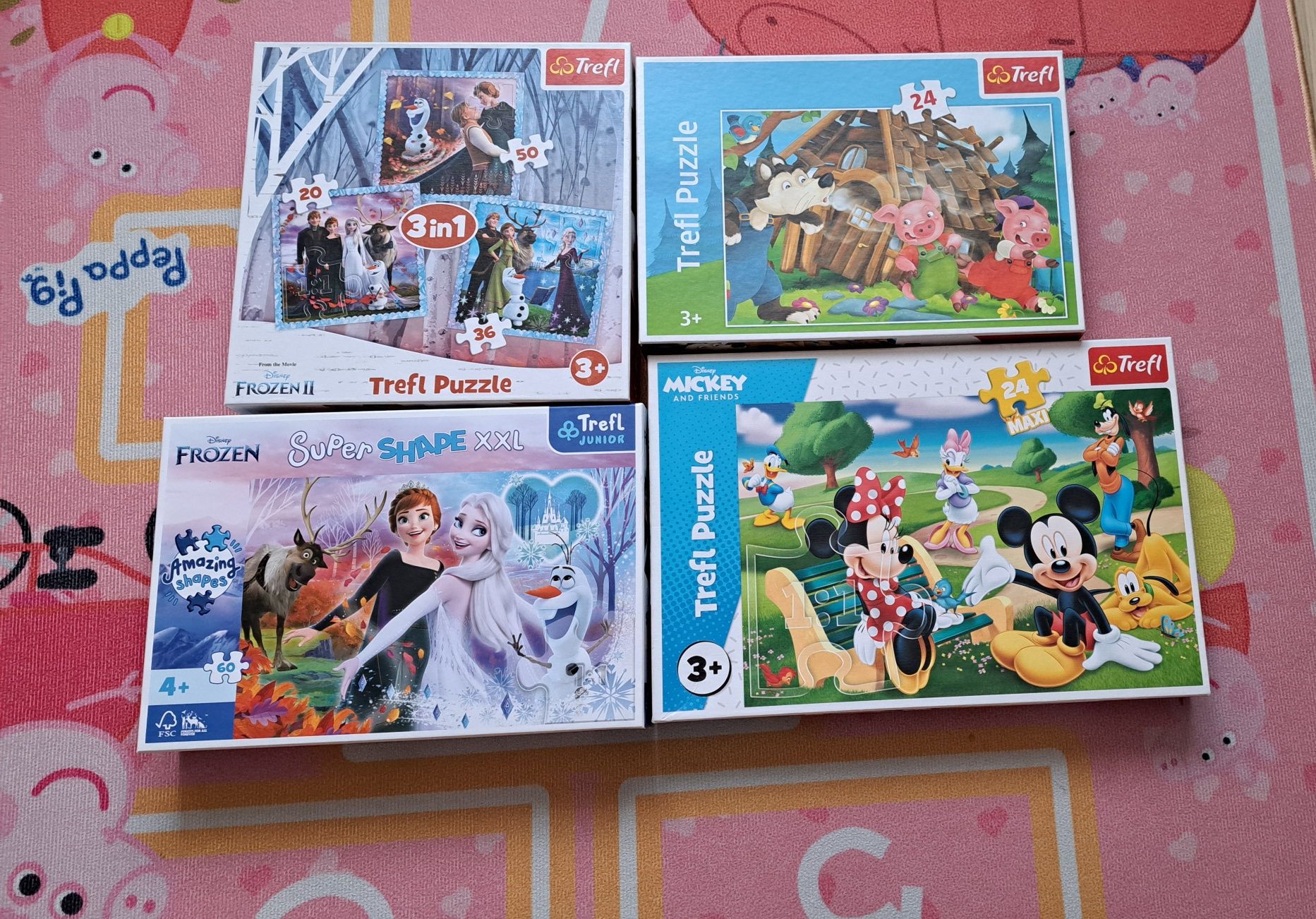Vând jocuri puzzle