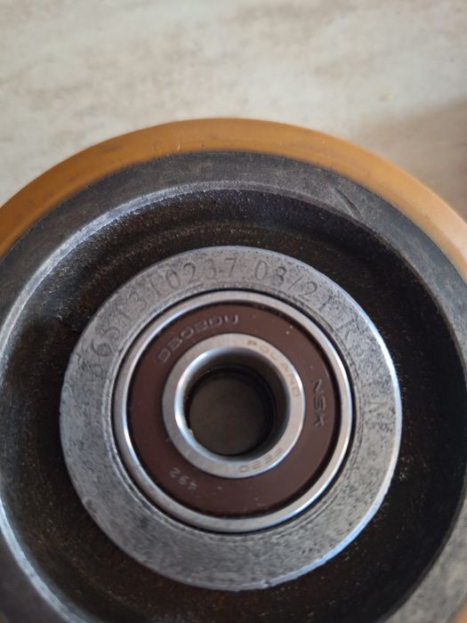 Rola sarcina ghidaj transportoare bandaj poliuretan 100x30-15