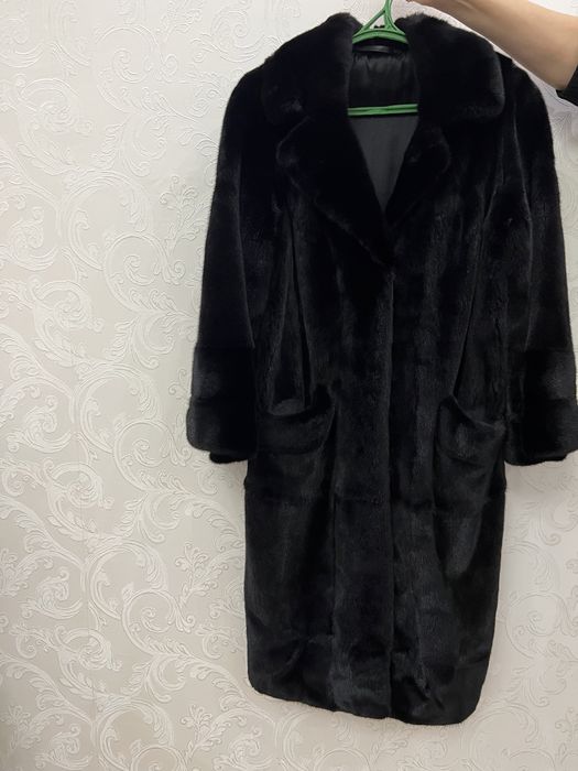 Красивая норковая шуба Блэкглама