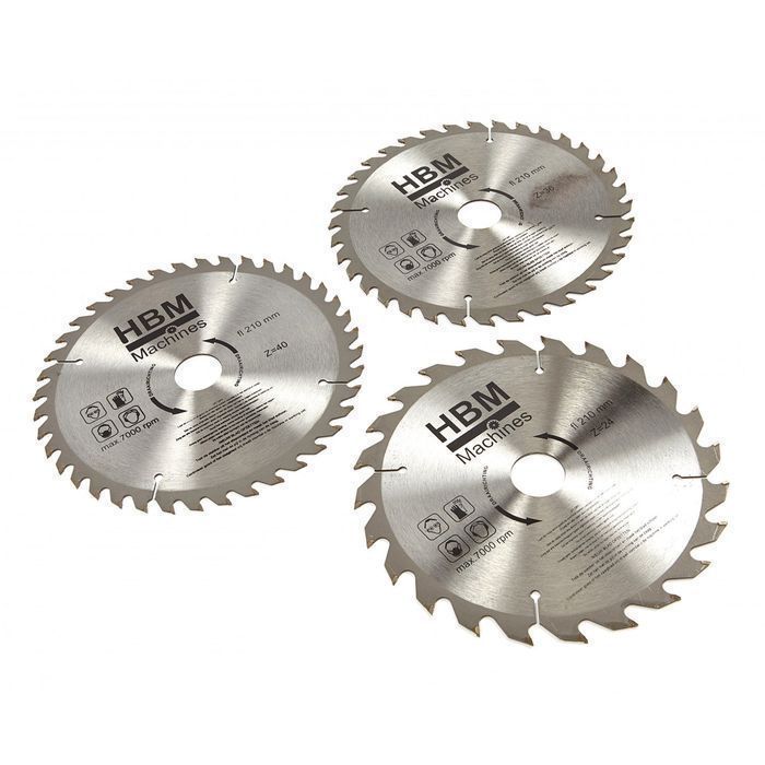 Panza disc pentru fierastrau circular pentru lemn 210 x 24t ax 30mm hb