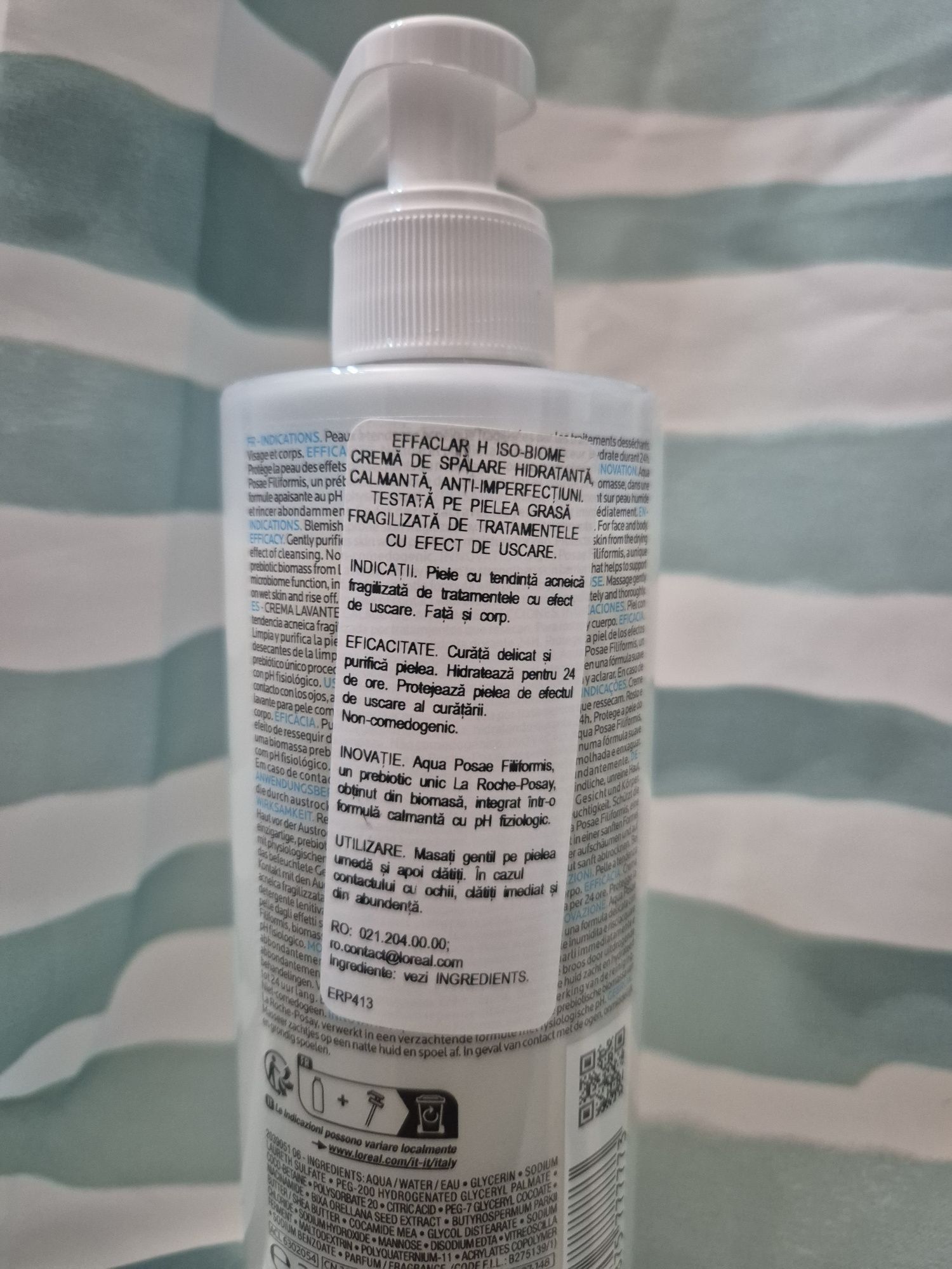 La Roche Posay - Effaclar H  Iso-Biome