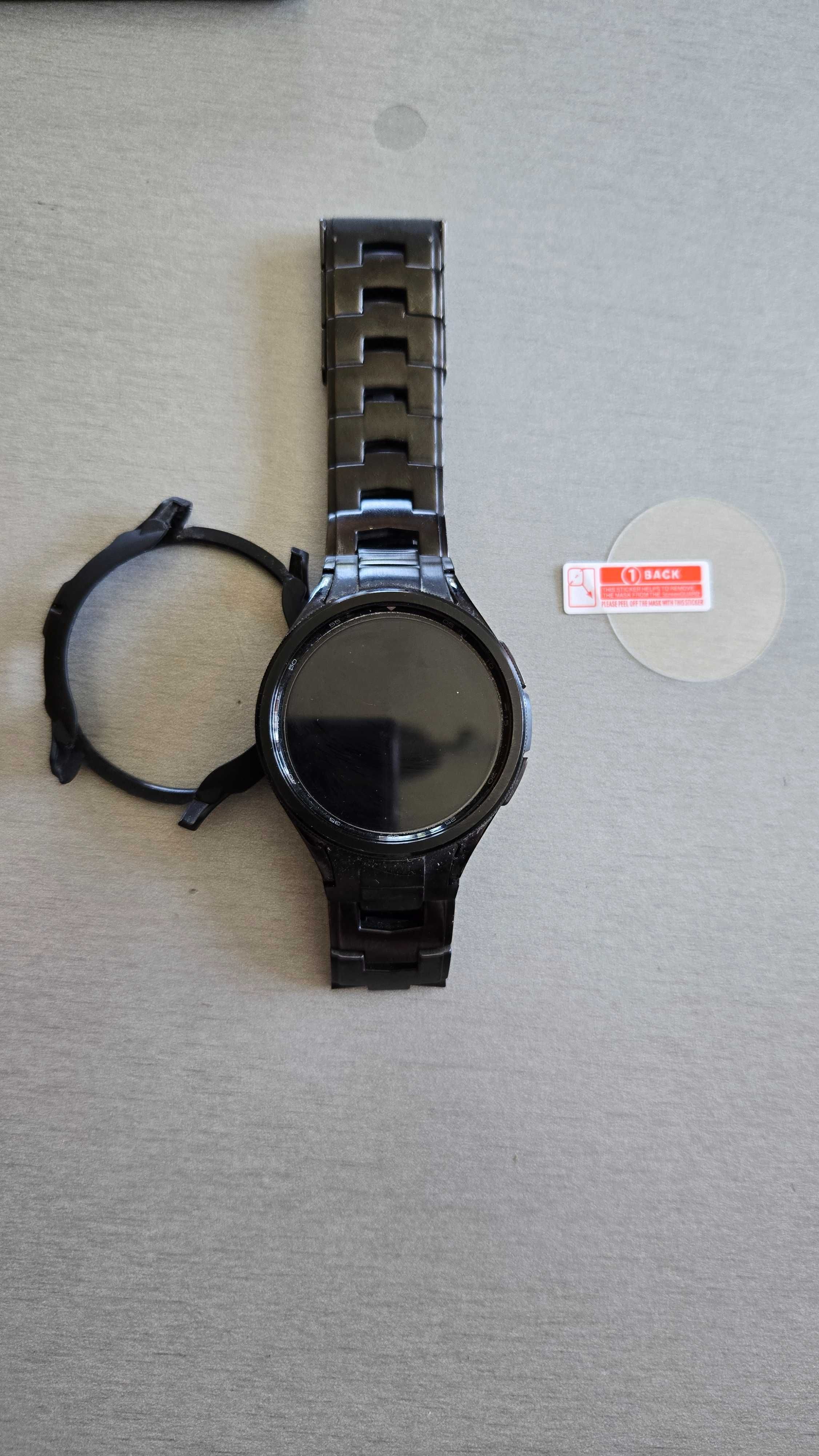 Продавам смарт часовник samsung 6 classic 47mm LTE пълен комплект