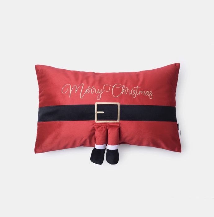 Красива коледна възглавница