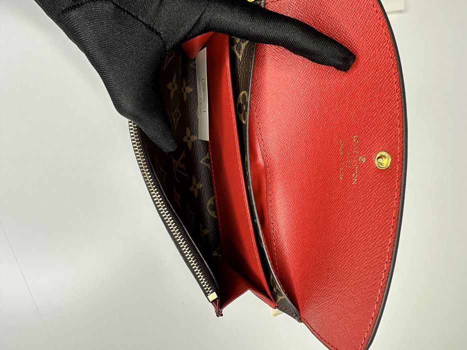 Portofel Louis Vuitton EMILIE wallet piele canvas 100% cutie inclusă 7