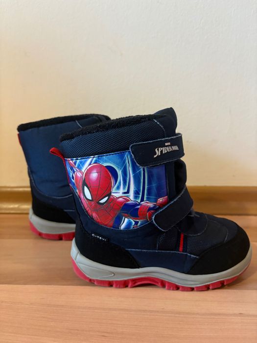Детски зимни ботушки на Спайдермен