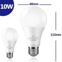 LED лампа E27, 270°, 220-240V, 10W, 6000K, Студена бяла светлина