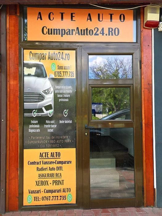 Acte Auto Non-Stop 24/24 Contracte Asigurari Rca Radieri Auto Fiscale