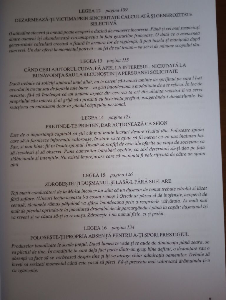Succes si Putere 48 legi pt a reusi in Viață, R.Greene