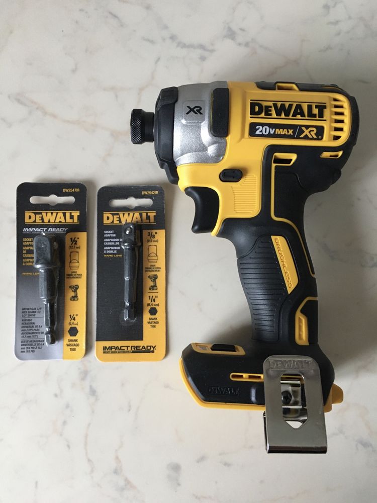 Мощный импульсный,  импакт - шуруповёрт DeWALT DCF887B 20V