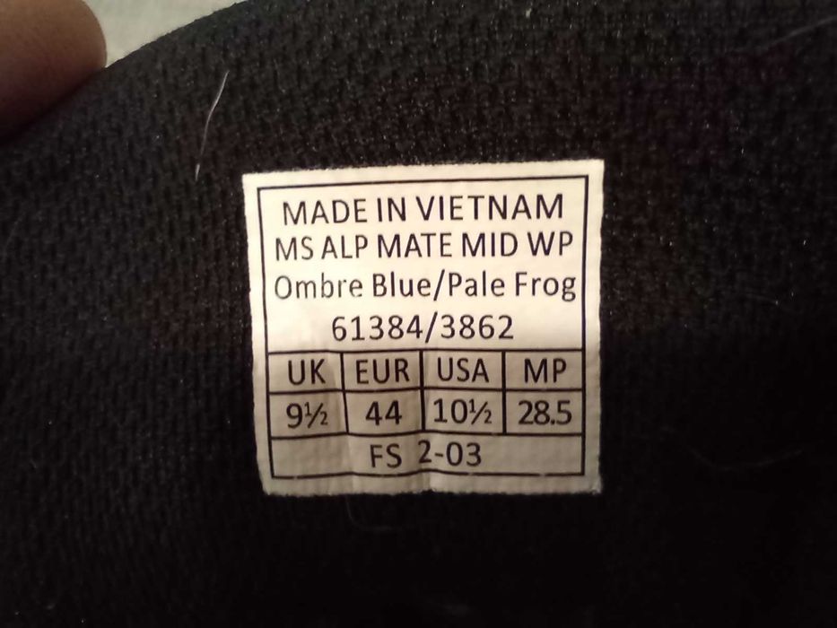 Salewa Waterproof мъжки туристически обувки номер 44 стелка 28,5 см