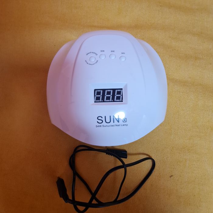UV лампа SUN за гел лак 54 W ел. Пила за нокти Mercedes 20000 оборота