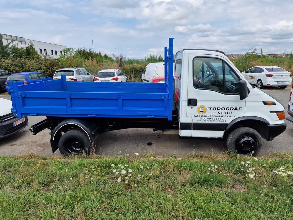 Iveco Daily 35C13 din 65C14 detarat basculabil spate / bascula