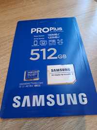 micro SDXC Samsung Pro plus 512 Gb USB 3.0 adatper
