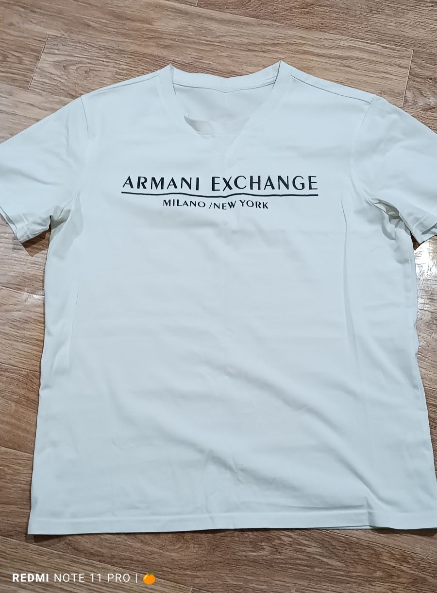 Armani exchange футболка