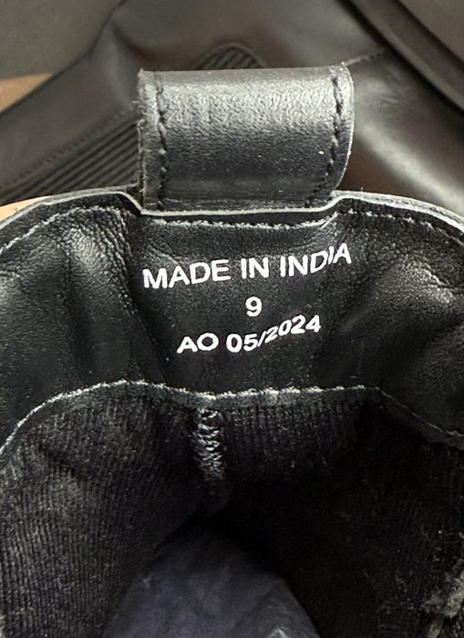 Walk London cizme Chelsea din piele neagra marimea 42 noi