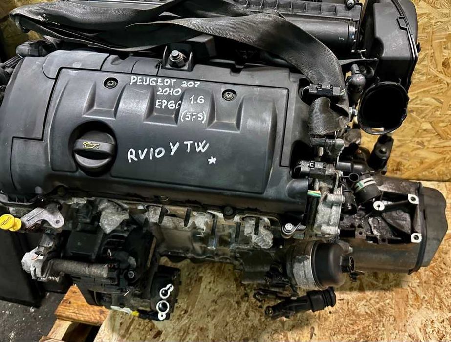 двигатель Пежо 308, 206, 207, 307, привозной европеец в навесе