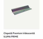 clapeta iradiscenta iqos iluma prime