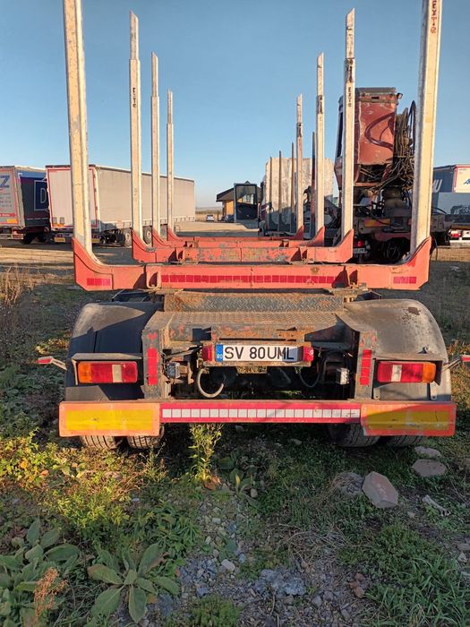 Remorca forestiera Hueffermann