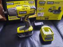 Impact Ryobi 1/2 cu acumulator  și încărcător