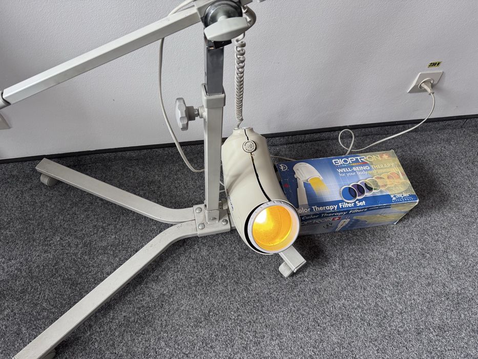 Aparat Zepter Bioptron Pro, Elveția, terapie lumină polarizată