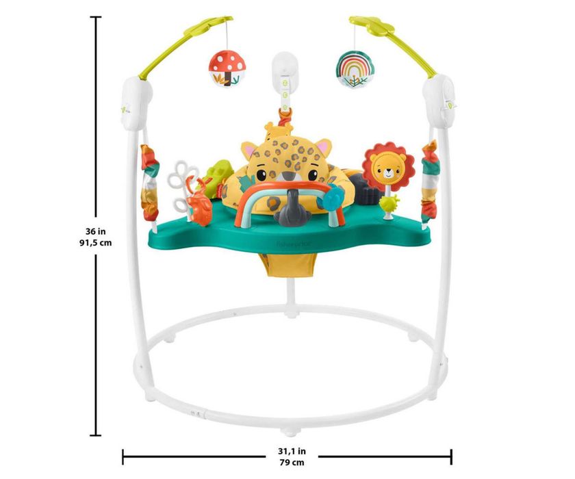 Бебешко бънджи Fisher Price, Леопард