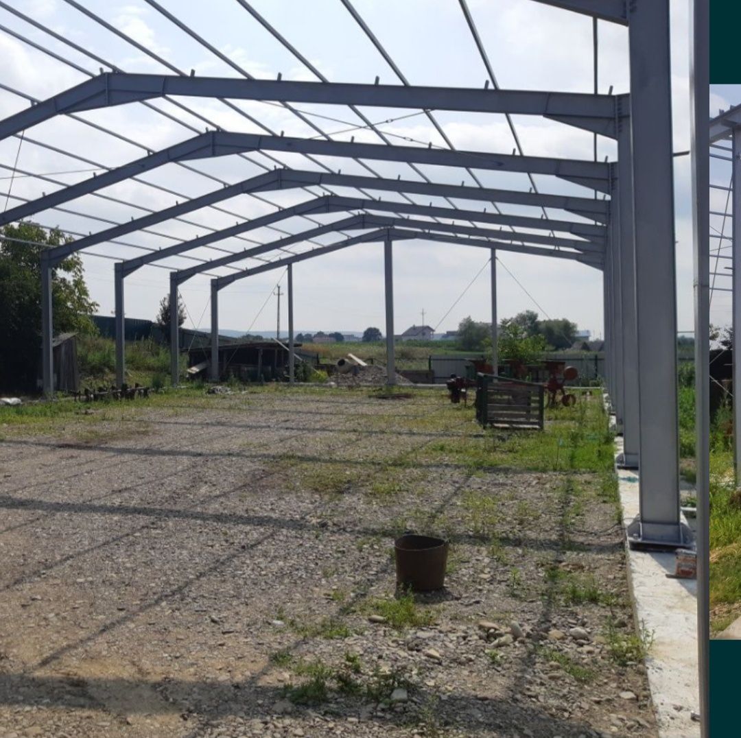 Vând hală metalică