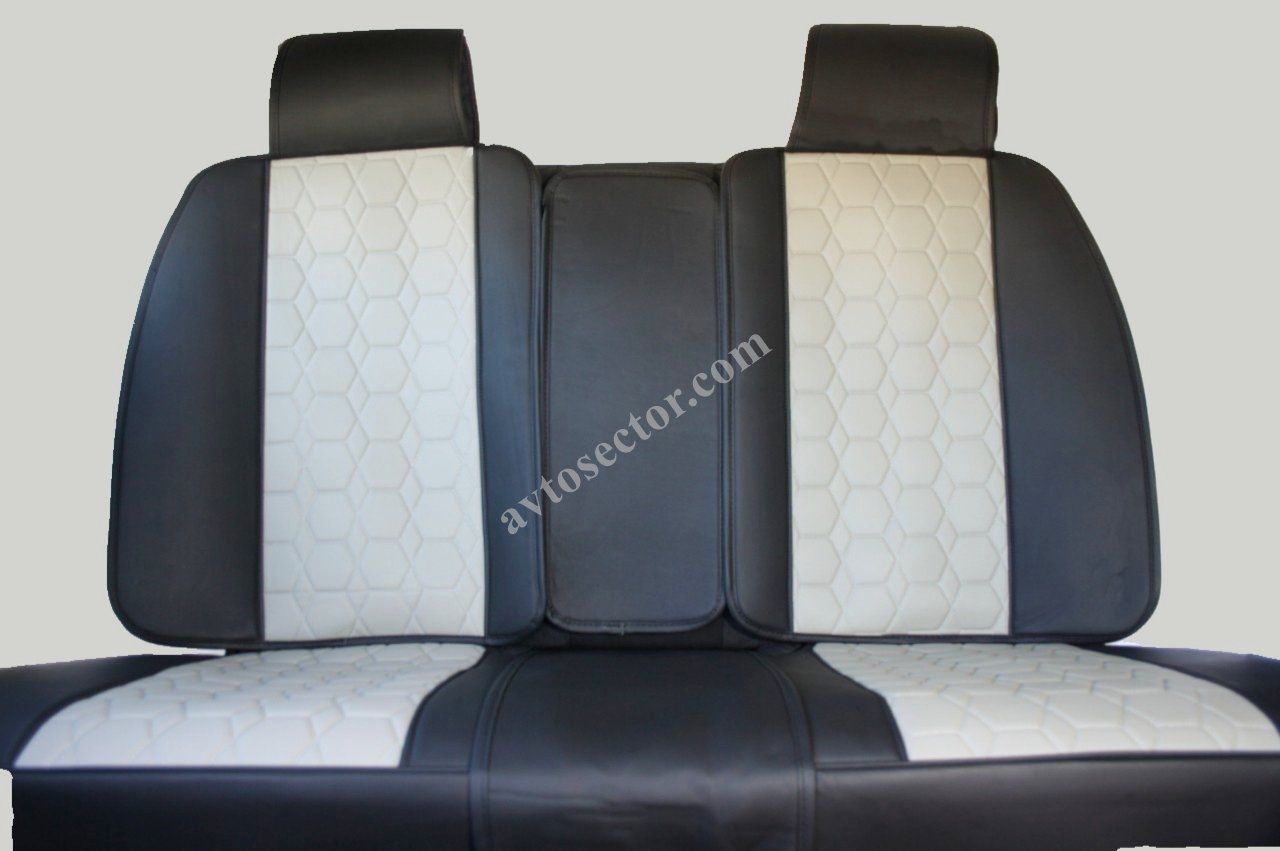 Комплект луксозни кожени калъфи за седалки цвят сив fullcover клас а+