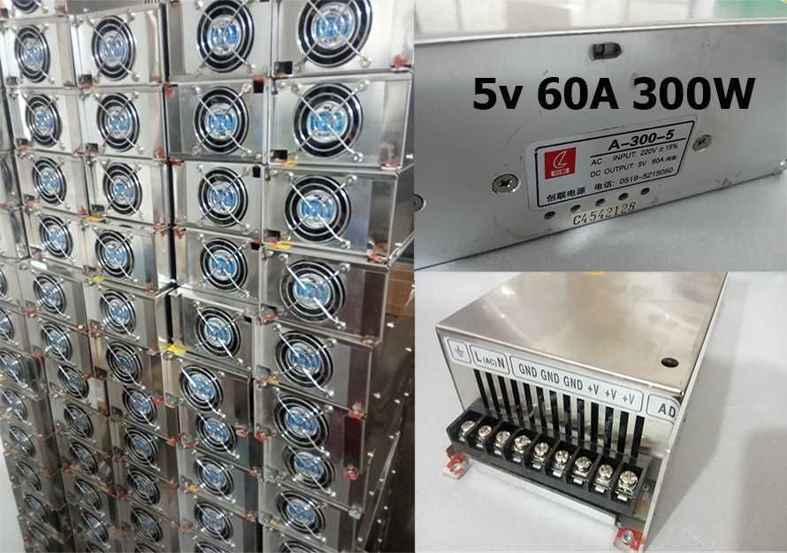 на лед экраны от бегущих строк к аптечным крестам БЛОКИ ПИТАНИЯ 5v60A