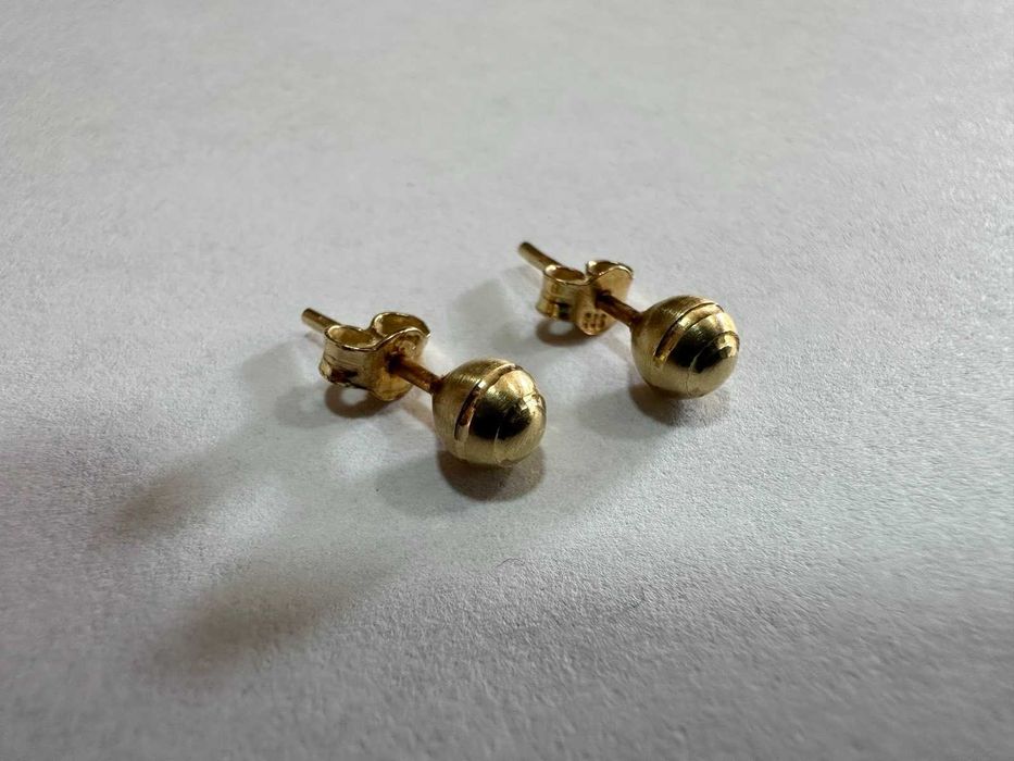 Златни обеци 14к, 0,83гр