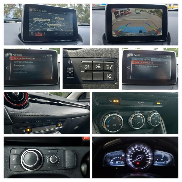 Mazda CX-3/2016/Euro6/KeyLess/Navi/Camera/CarPlay/Lane Assist/1.5D/TOP