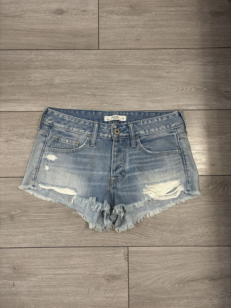 Дънки и дънкови къси гащи Abercrombie &Fitch,Raw