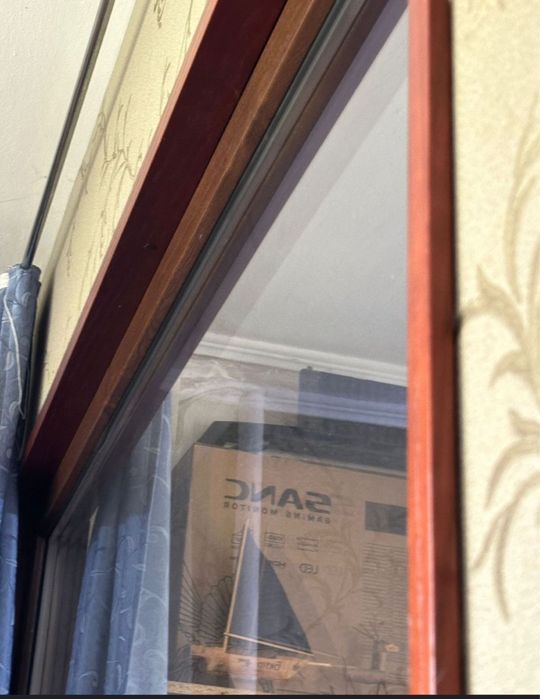 Окно закаленное стекло двойное