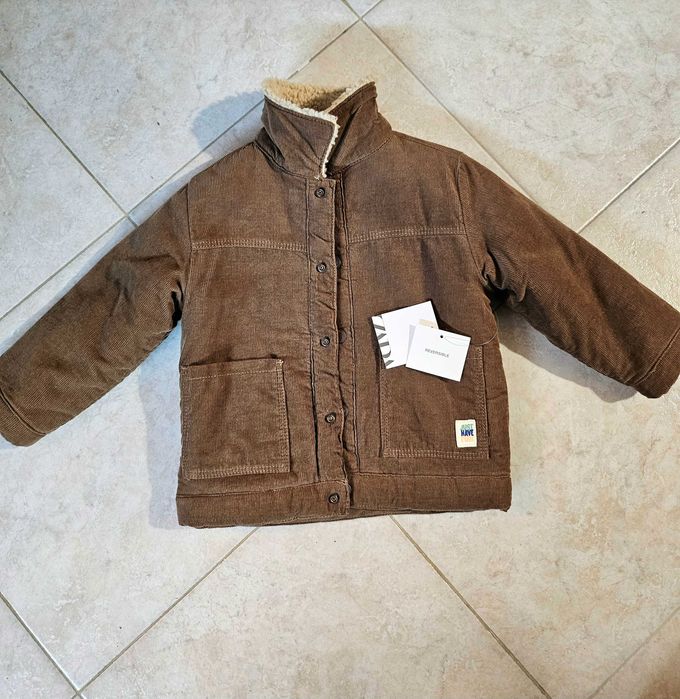 Детско двулицево яке ZARA