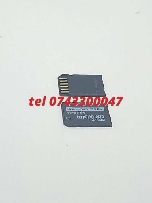 Adaptor Card De Memorie Micro Sd La Memory Stick Pro Duo Pentru Plays
