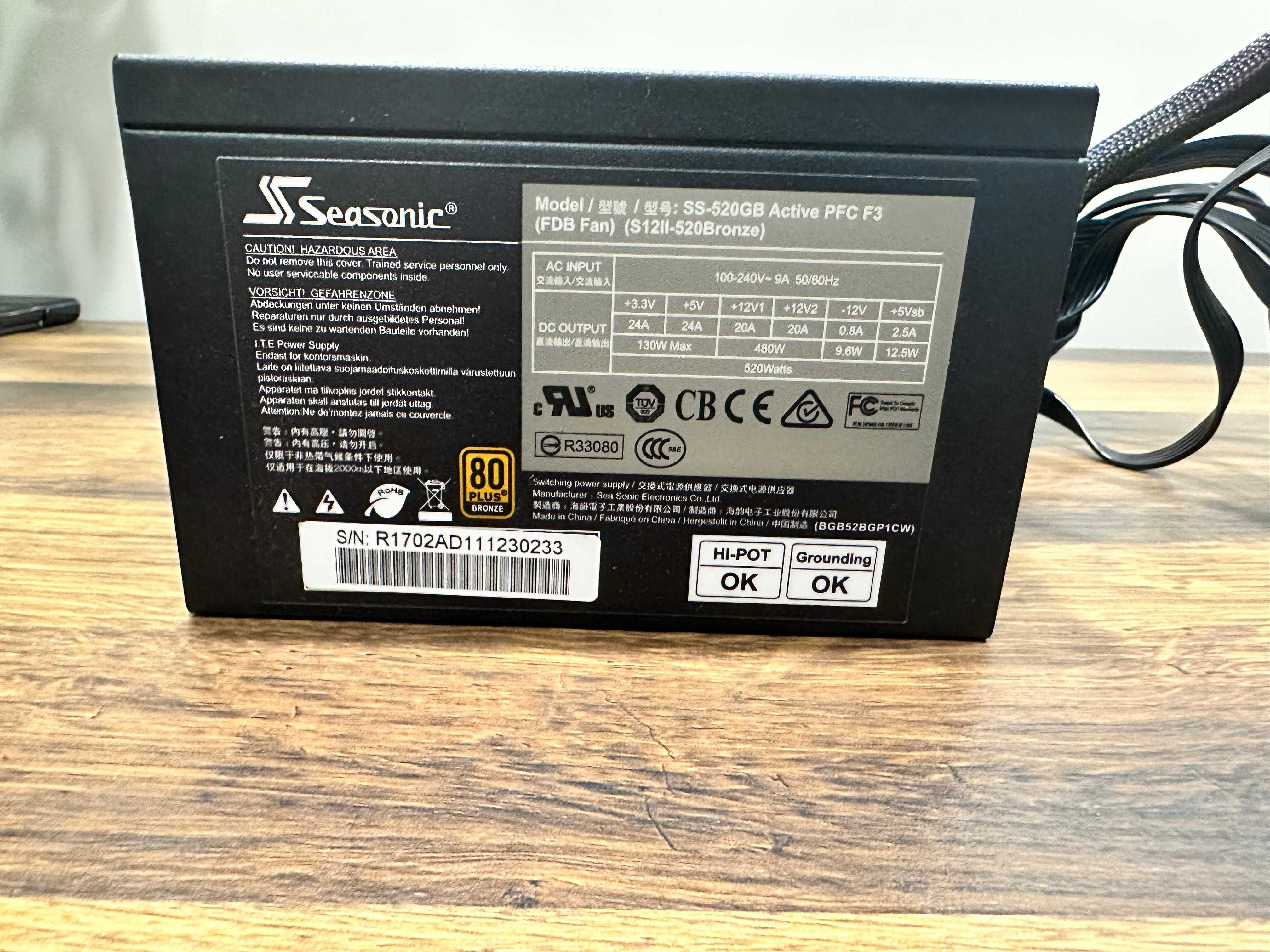 Componente PC - Placa de baza, procesor, RAM, sursa