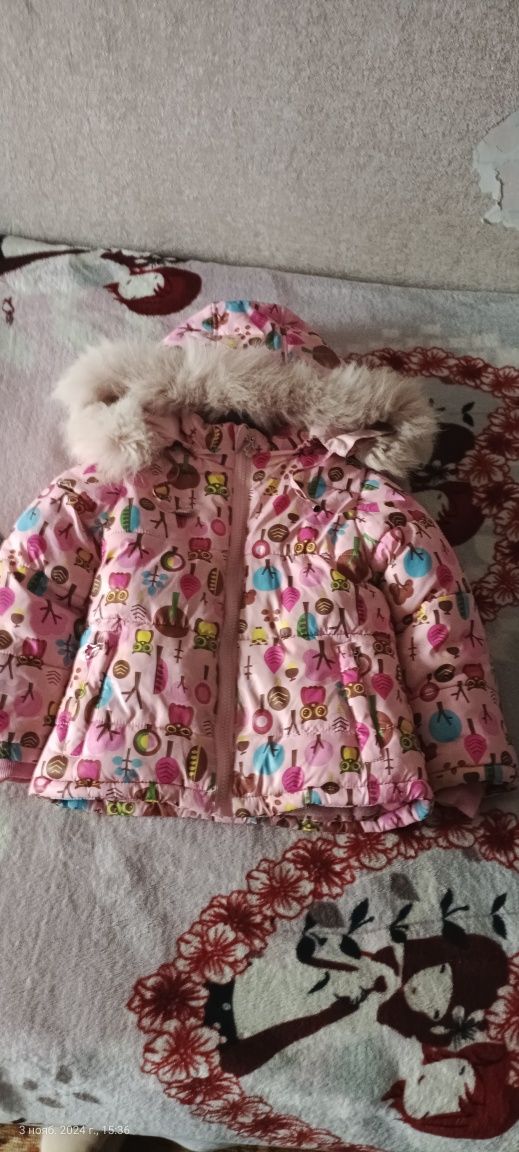 Зимний костюм на девочку