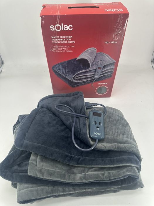 Чисто ново електрическо одеяло SOLAC 120×160cm