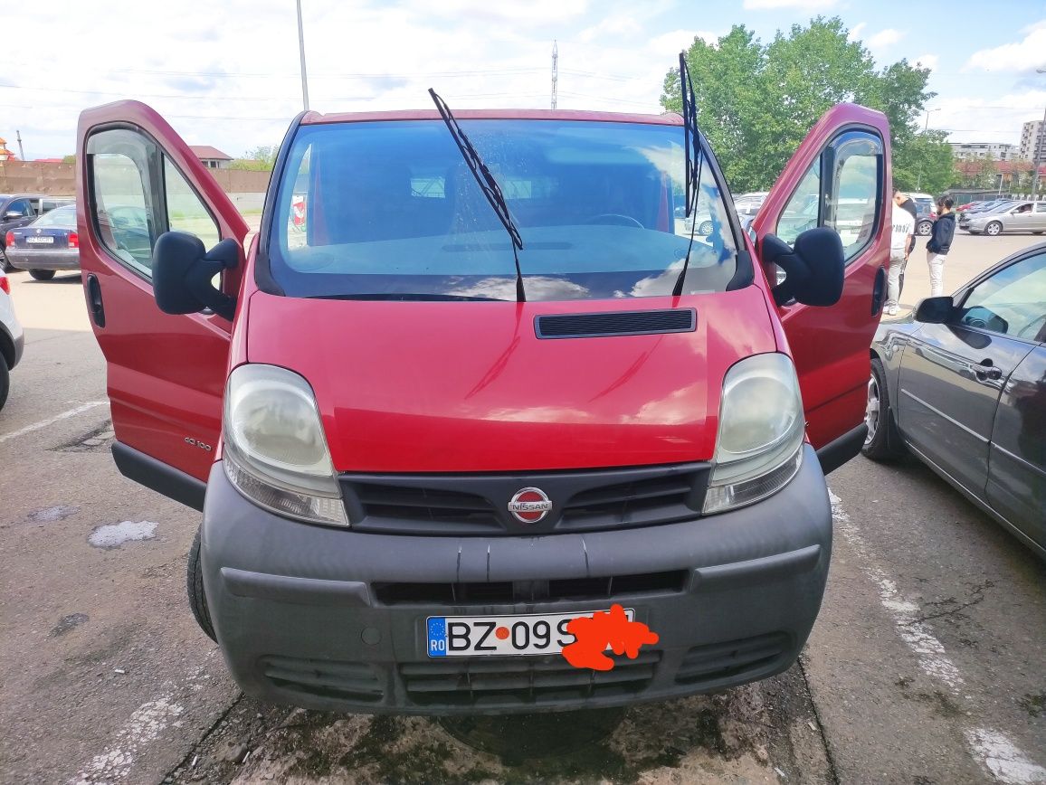 Autoutilitara duba Nissan Primastar an 2005 1895CC