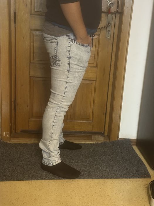 Blugi albaștri Desigual Ares