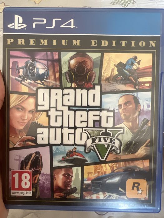 Продам GTA5 premium edition PS4