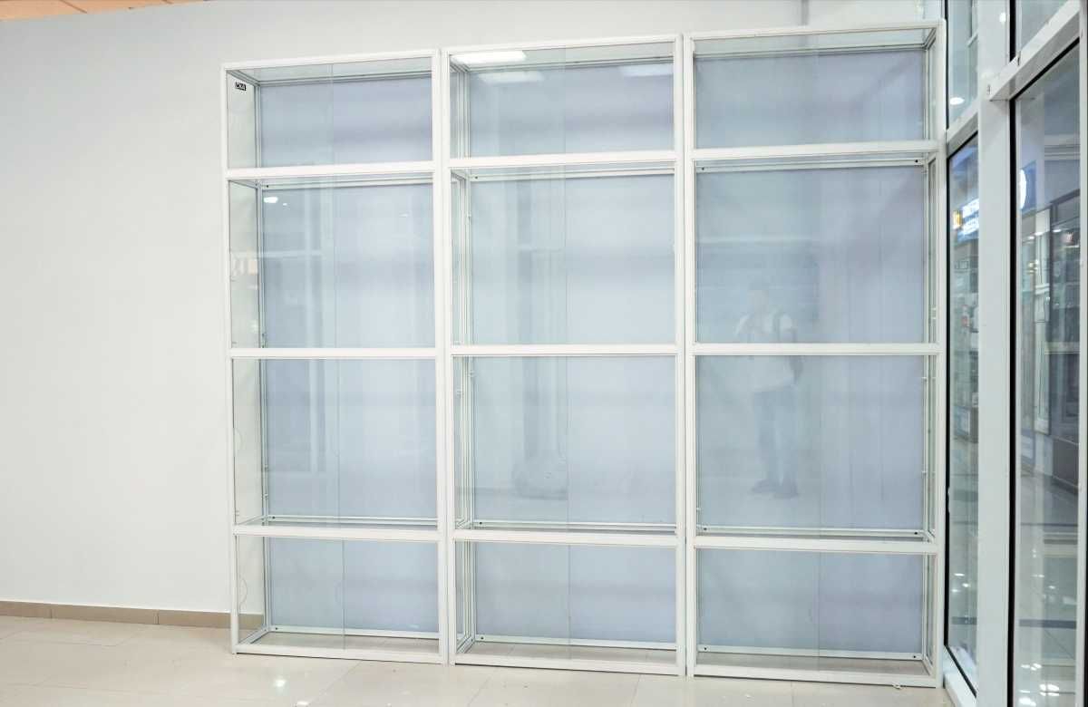 Торговый прилавок, стеллаж витринный, шкаф-витрина alvp